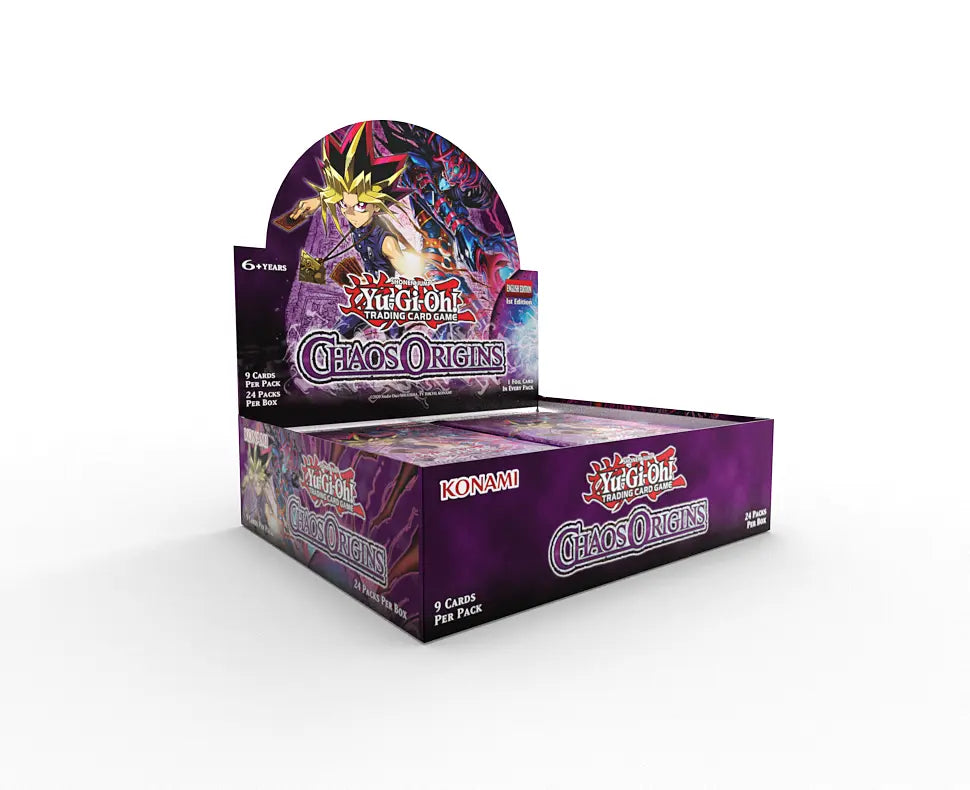 Yu-Gi-Oh! Chaos Origins - Booster Display – The Dragoncard