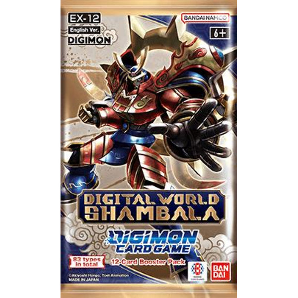 Digimon - EX12 - Digital World Shambala Booster Display