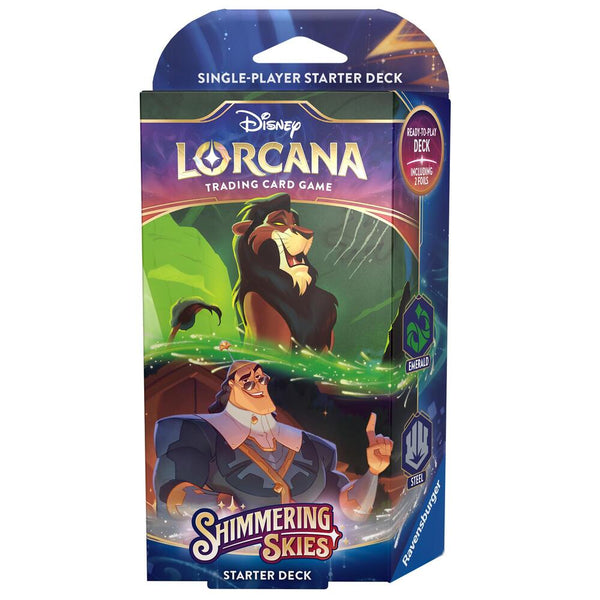 Lorcana - Set 05 - Shimmering Skies - Starter Deck: Emerald & Steel