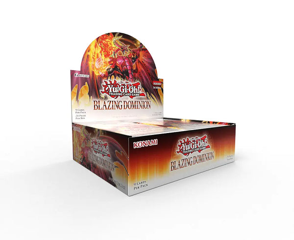 Yu-Gi-Oh! Blazing Dominion - Booster Display