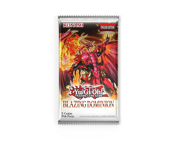 Yu-Gi-Oh! Blazing Dominion - Booster Display