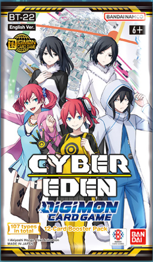 Digimon - BT22 - Cyber Eden Booster Display