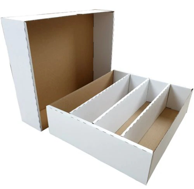 Cardbox/Fold-Out Box for storage of 4.000 cards