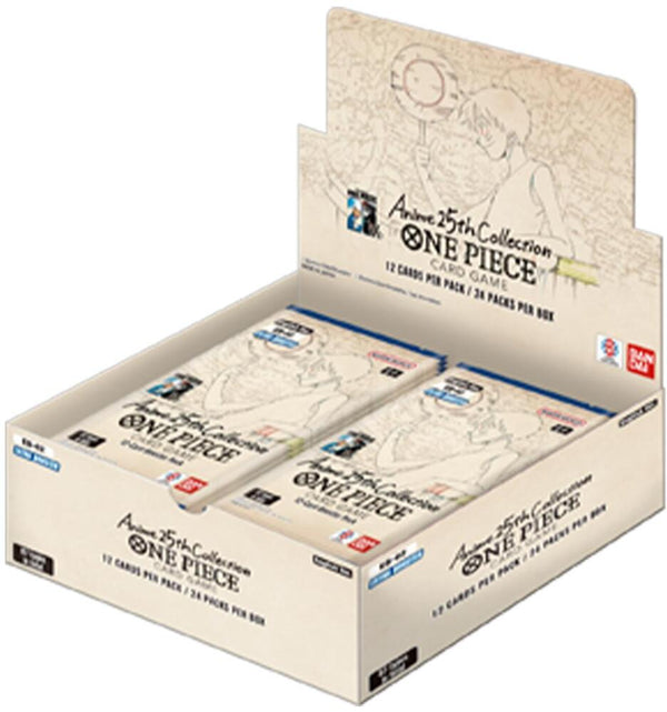 One Piece - EB02 - Anime 25th Collection - Booster Display