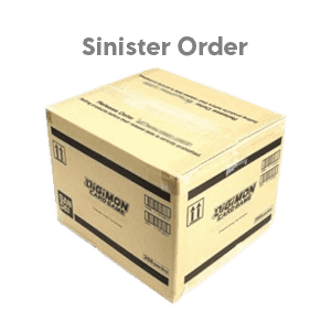 Digimon - EX10 - Sinister Order Booster Case The Dragoncard Digimon - EX10 - Sinister Order Booster Case The Dragoncard