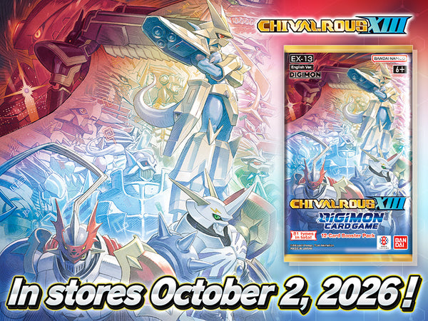 Digimon - EX13 - Chivalrous XIII Booster Case