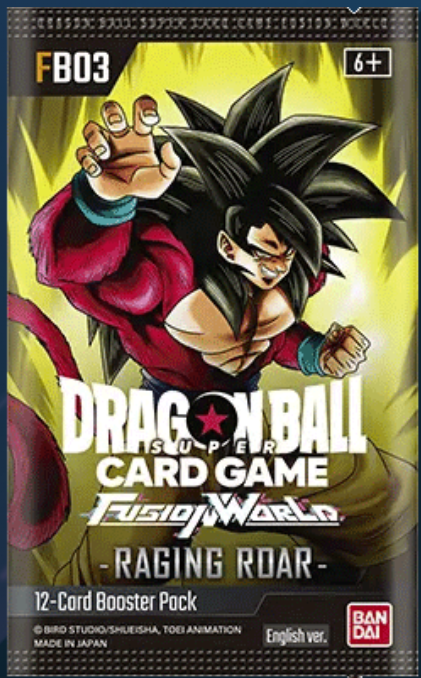 DBS Fusion World - FB03 - Raging Roar Booster Pack