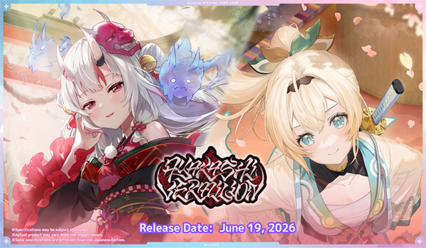 Hololive TCG - Ayakashi Vermillion Booster Display