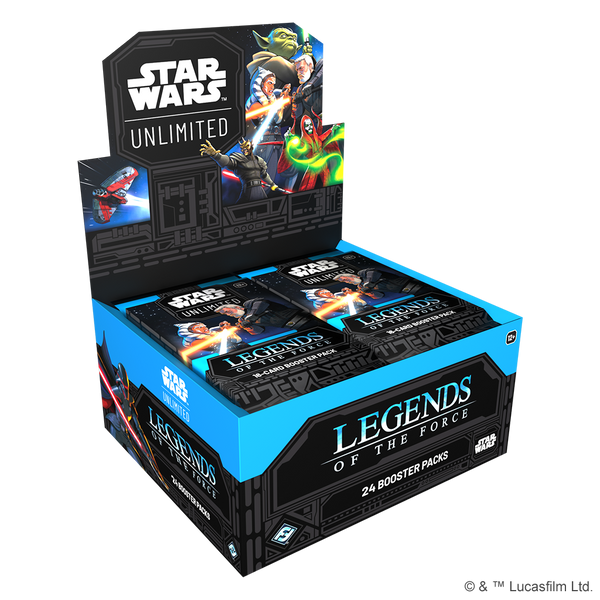 Star Wars Unlimited - Booster Display - Legends of the Force