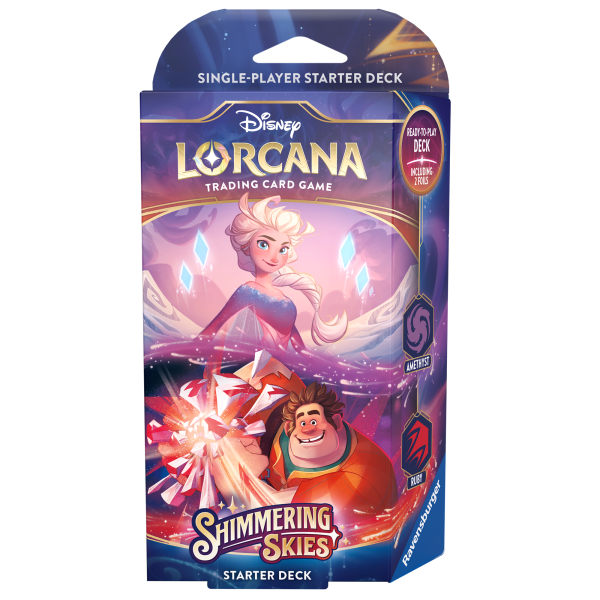 Lorcana - Set 05 - Shimmering Skies - Starter Deck: Amethyst & Ruby