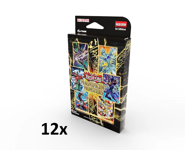 Yu-Gi-Oh! Magnificent Monsters - Case of 12 Tuckboxes