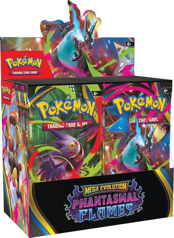 Pokemon Phantasmal Flames Booster Display