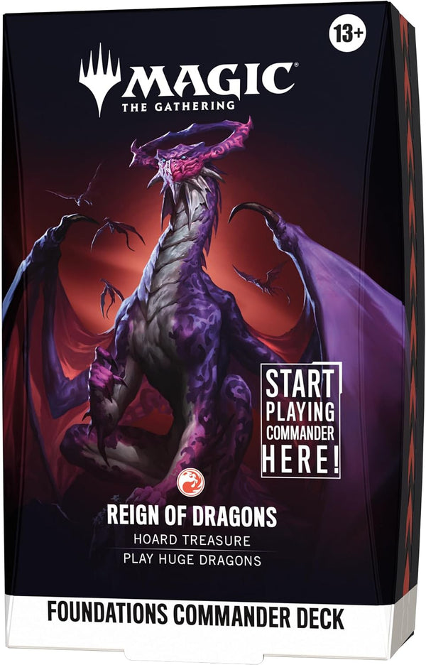 Magic the Gathering - Foundations - Commander Deck: Reign of Dragons