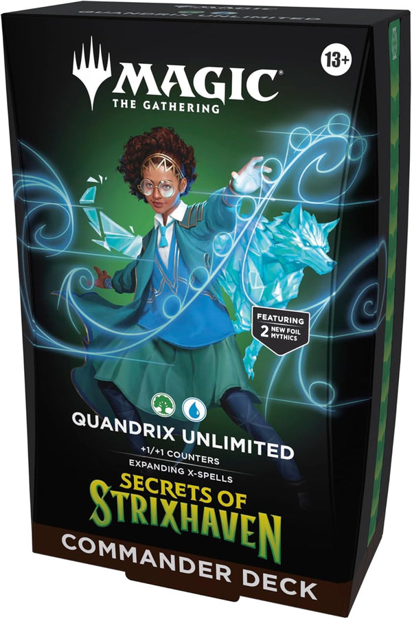 Magic the Gathering - Secrets of Strixhaven - Commander Deck - Quandrix Unlimited