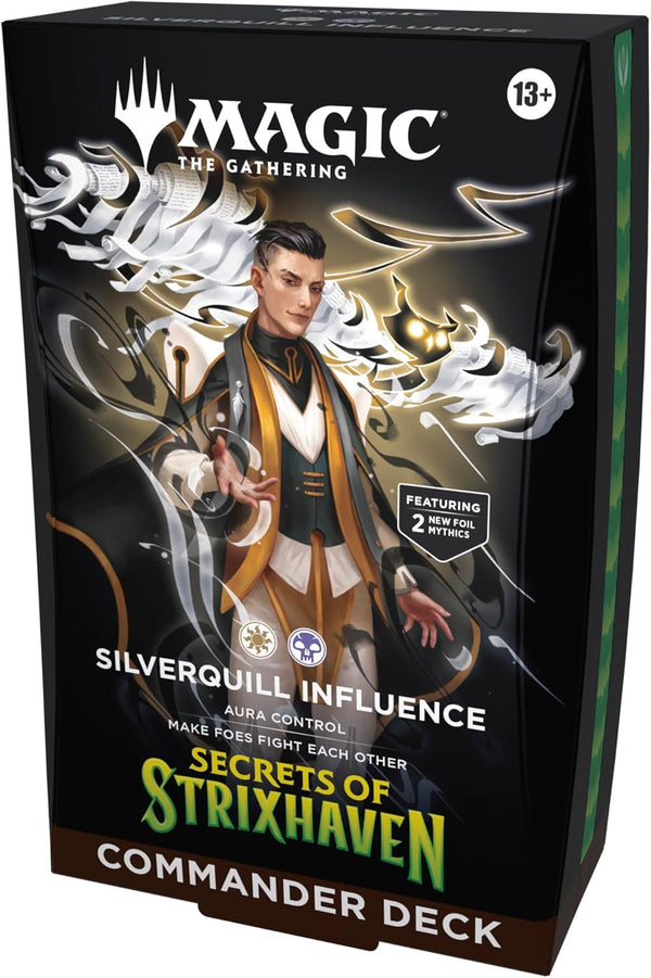 Magic the Gathering - Secrets of Strixhaven - Commander Deck - Silverquill Influence