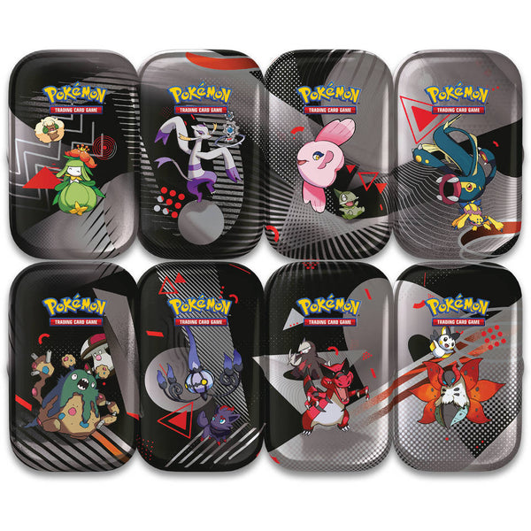 Pokemon Black Bolt & White Flare Mini Tins