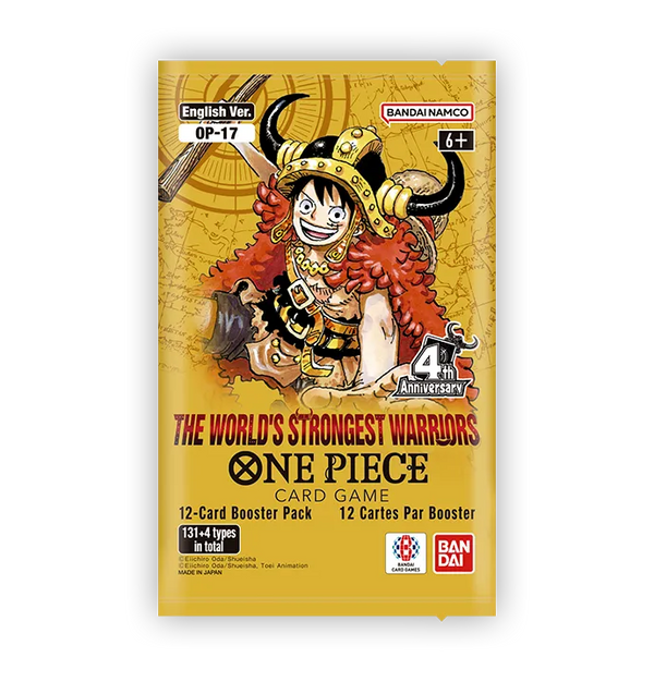 One Piece - OP17 - The World's Strongest Warriors - Booster Pack
