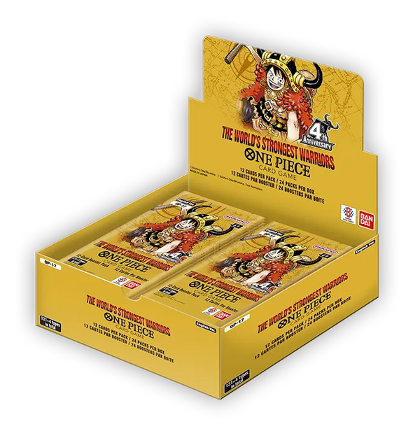 One Piece - OP17 - The World's Strongest Warriors - Booster Display