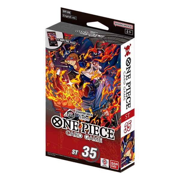 One Piece - ST35 - Red Black Sabo