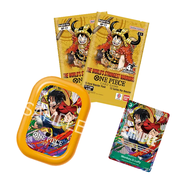 One Piece - TS03 - Tin Pack Set Vol.3 - Monkey.D.Luffy Ver.2