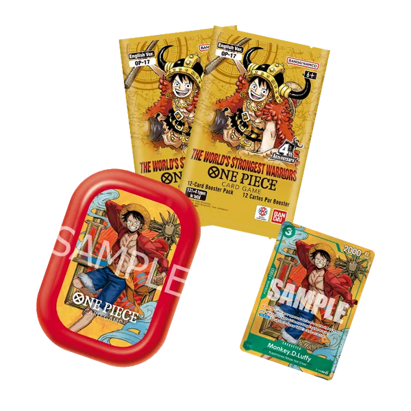 One Piece - TS03 - Tin Pack Set Vol.3 - Monkey.D.Luffy Ver.1
