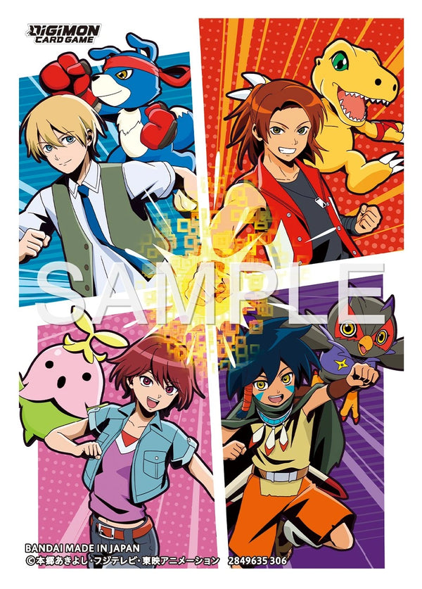 Digimon Card Game - Official Card Sleeve Vol.3 - DATA SQUAD