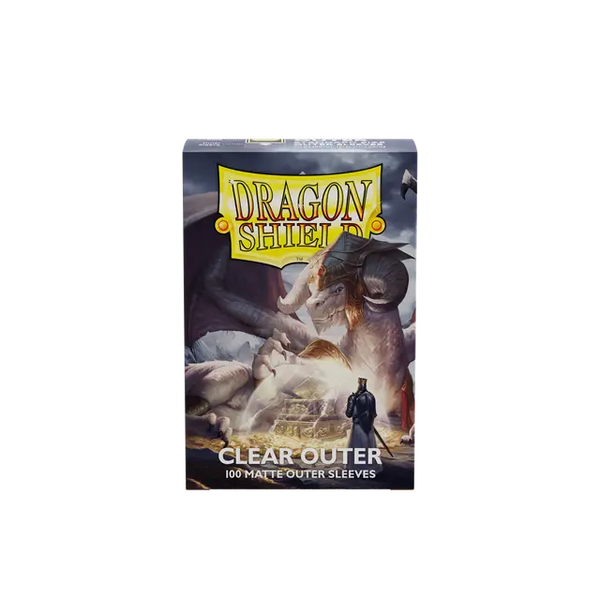 Dragon Shield Standard Size Outer Sleeves - Matte Clear