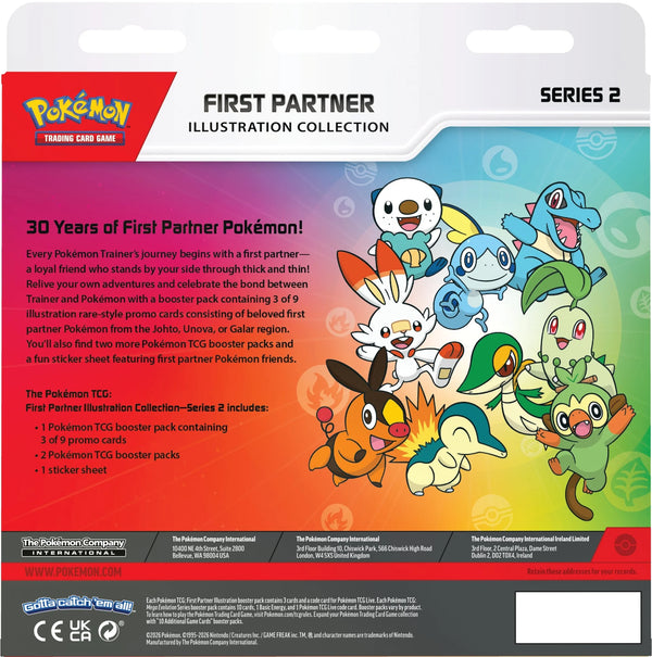 Pokemon First Partner Booster Collection Series 2 - Sealed Case