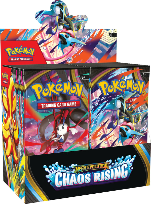 Pokemon Chaos Rising Booster Display