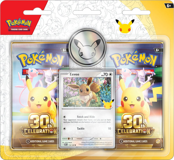 Pokemon 30th Celebration 2-pack Blister