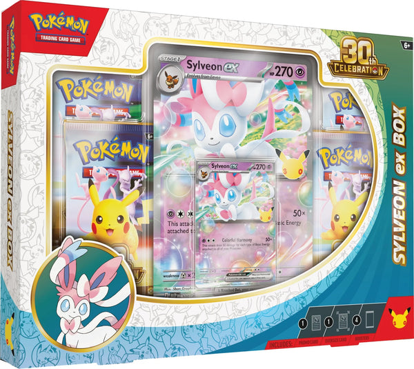 Pokemon 30th Celebration Sylveon EX Box