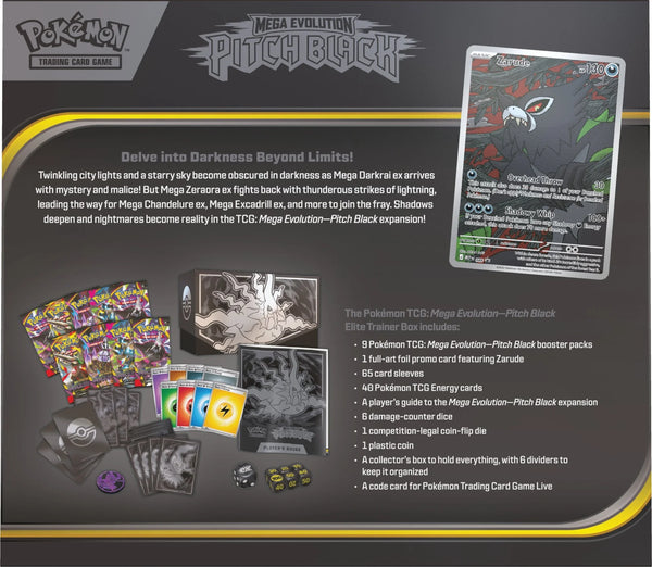 Pokemon Pitch Black Elite Trainer Box