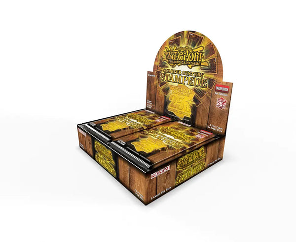 Yu-Gi-Oh! Quarter Century Stampede - Booster Display