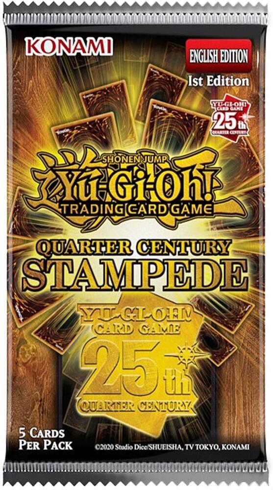 Yu-Gi-Oh! Quarter Century Stampede - Booster Display