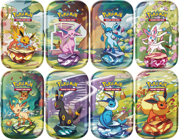 Pokemon Prismatic Evolutions Mini Tins