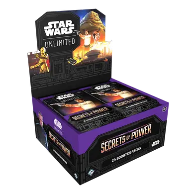 Star Wars Unlimited - Booster Display - Secrets of Power