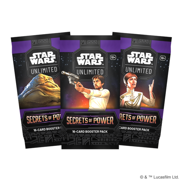 Star Wars Unlimited - Booster Display - Secrets of Power