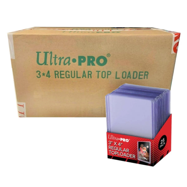 UltraPro 3" x 4" Clear Regular Toploader (25pcs)