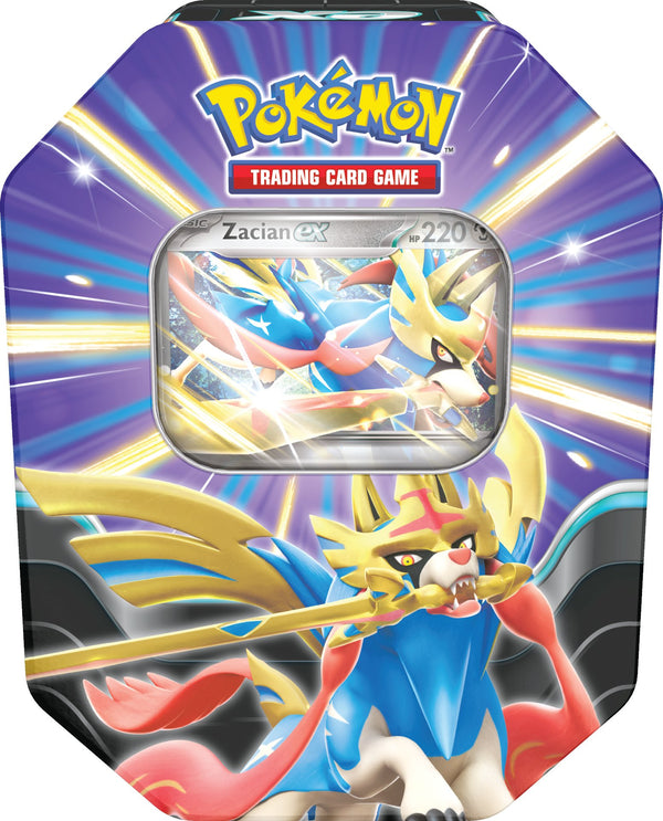 Pokemon Slashing Legends Tin - Zacian EX