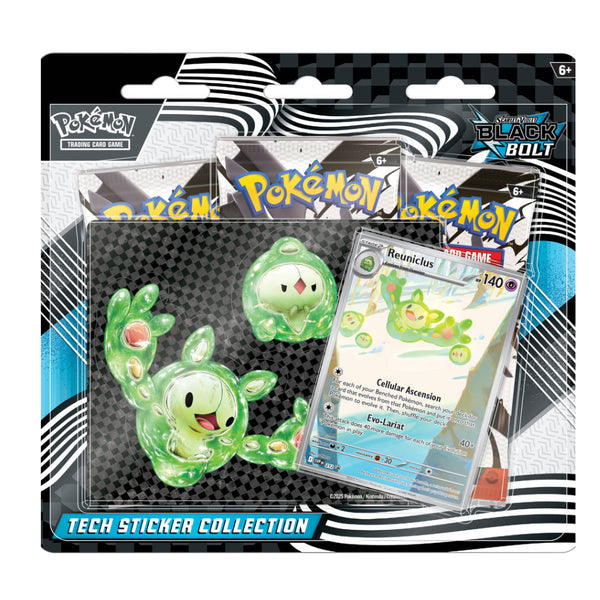 Pokemon Black Bolt Tech Sticker Collection
