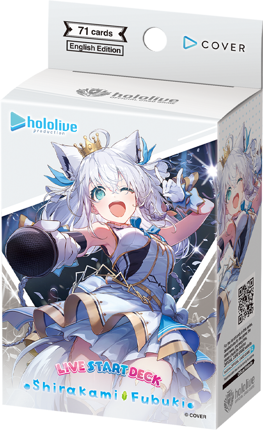 Hololive TCG - Live Start Deck – Shirakami Fubuki - HSD14