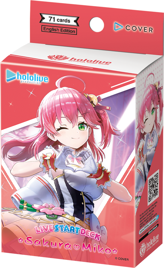 Hololive TCG - Live Start Deck – Sakura Miko - HSD16