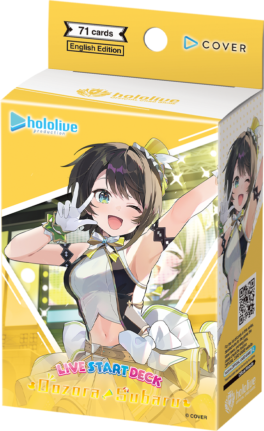 Hololive TCG - Live Start Deck – Oozora Subaru - HSD19