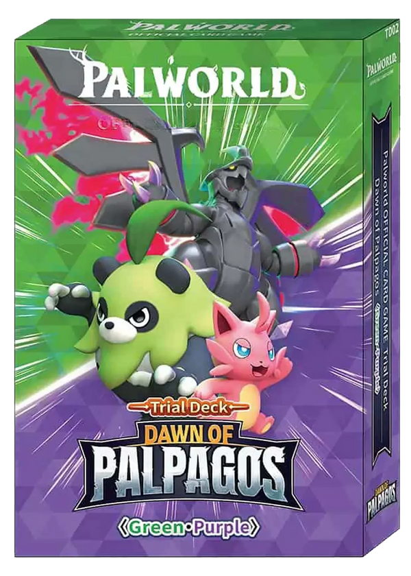 Palworld TCG - Trial Deck "Dawn of Palpagos Green・Purple"